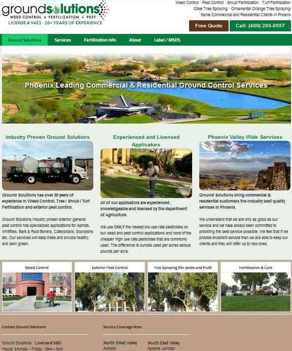 Ground Solutions site And Search Marketing